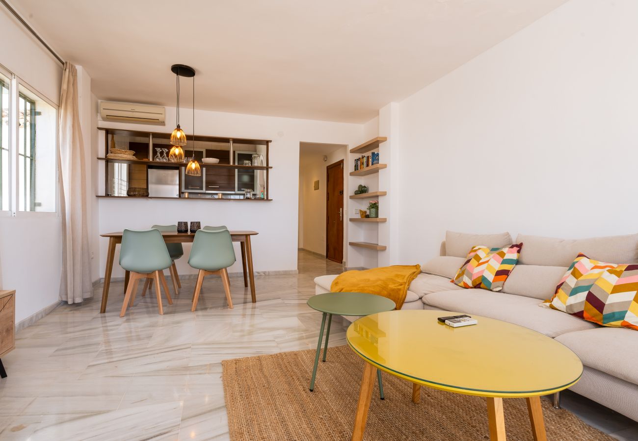 Apartamento en Mijas Costa - Mirador de Calahonda - apartamento en planta baja con impresionantes vistas al mar
